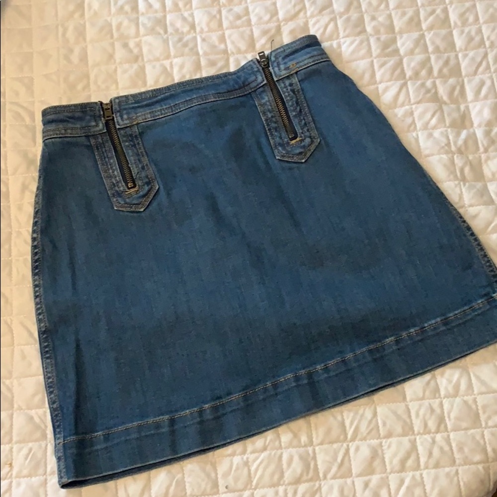 Anthropologie Pilcro and the Letterpress skirt